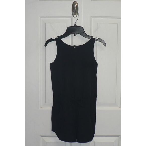 Magellan Outdoors Girls Fish Gear Sleeveless Caddo Lake Romper in Black S(7) $25 - Picture 1 of 3